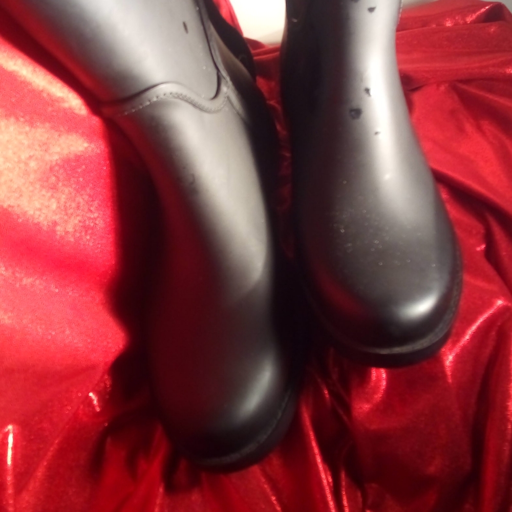 Coach rubber boots